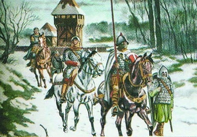 militaires chevaliers soldats mercenaires époque carolingienne