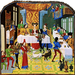 banquet sous les capétiens de 987 à 1328